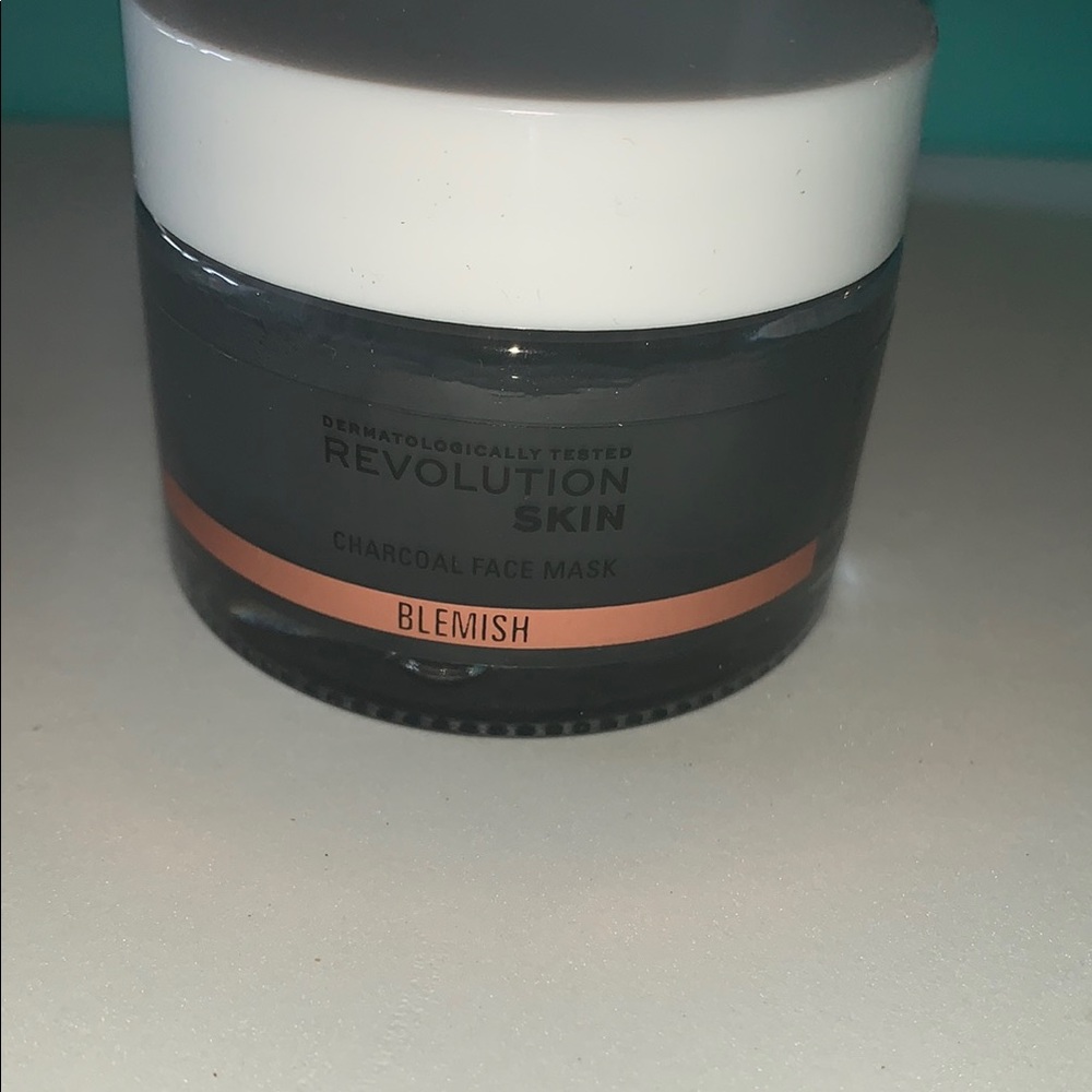 Revolution Charcoal Face Mask - Black and White 1.6Fl OZ New in Box